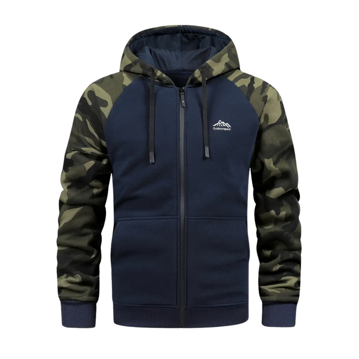Warm und Bequem Herren Camo Fleecejacke – Ethan