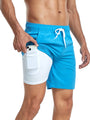 Schnelltrocknende Herren Bade-Shorts mit Stretch & Handytasche – Jonas