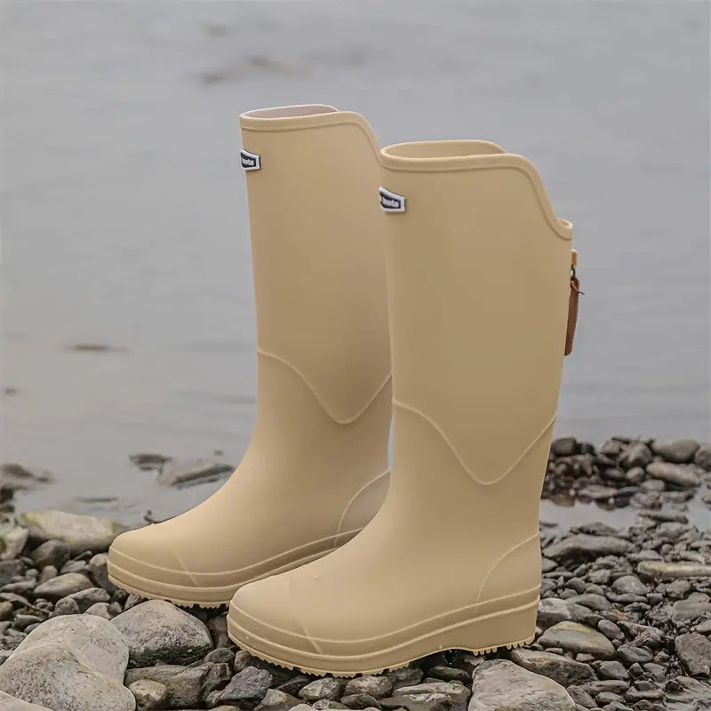 Damen Regenstiefel wasserdicht aus PVC mit Antirutschsohle – Corina