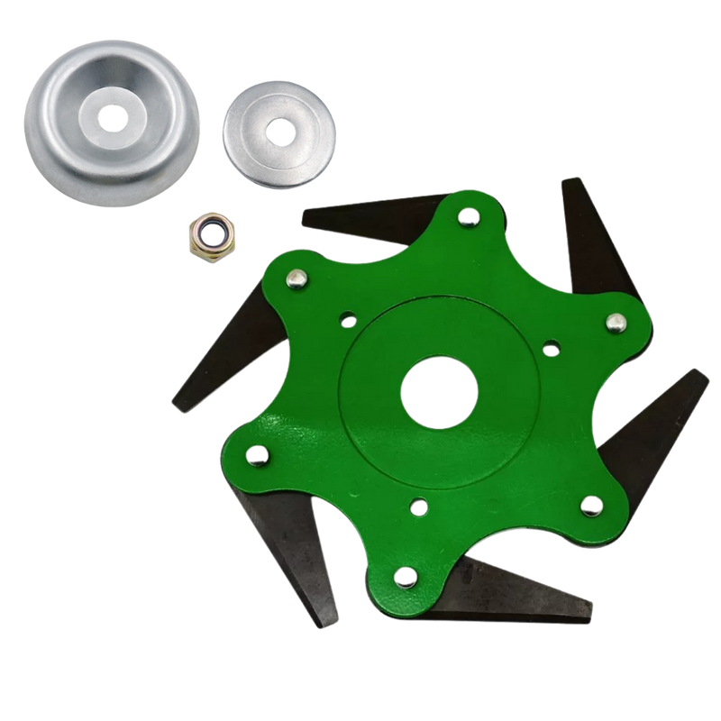 Robuste Freischneiderkopf mit 6 Stahlklingen – TrimmBlade