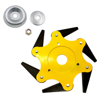 Robuste Freischneiderkopf mit 6 Stahlklingen – TrimmBlade