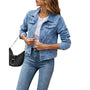 Trendige Damen-Denimjacke mit Bequemer Passform – Herbstzauber Malina