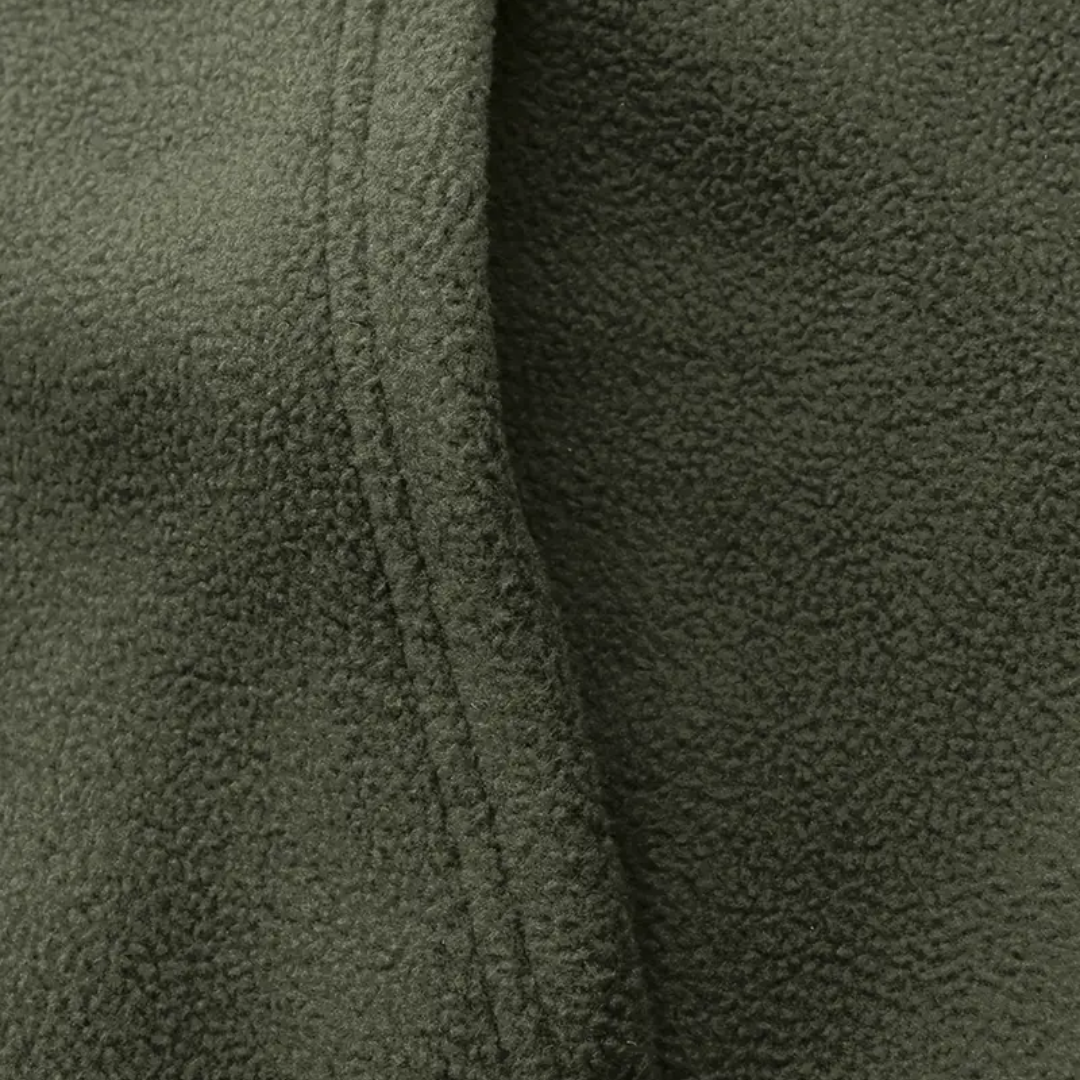 Herren Fleecejacke mit Kapuze & Reißverschluss – Sören