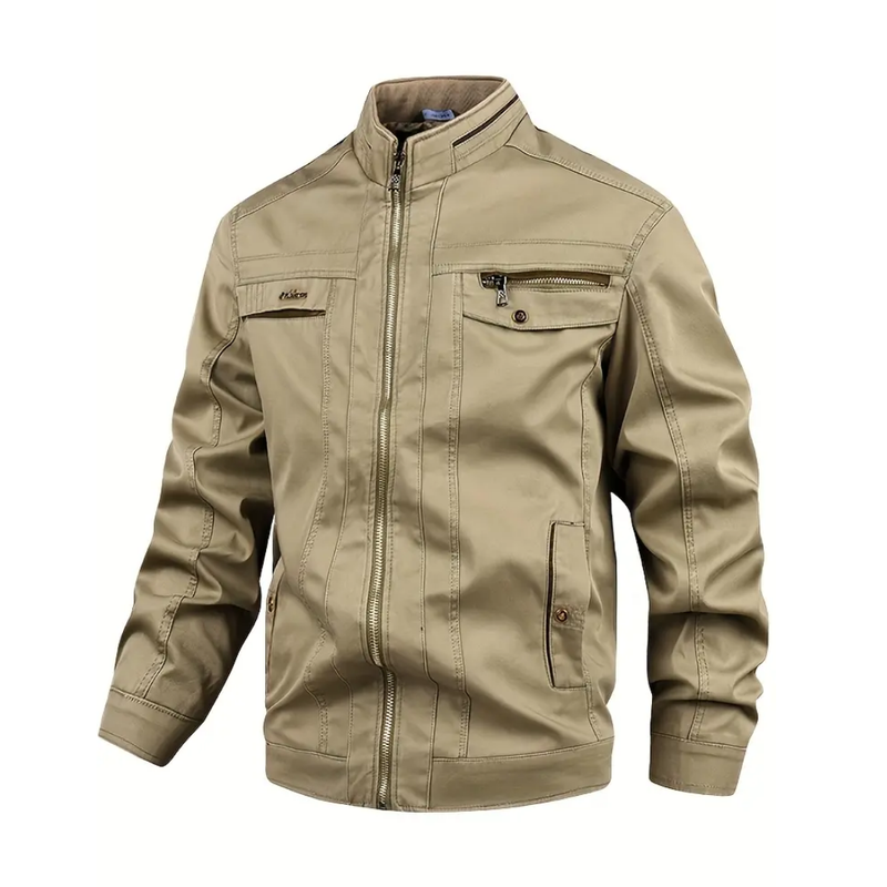 Herren Baumwolljacke winddicht & wasserabweisend im Field-Look – Torin