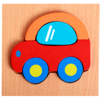 Lernpuzzle aus Holz für Kleinkinder – EntdeckerSet Montessori (1+1 GRATIS)