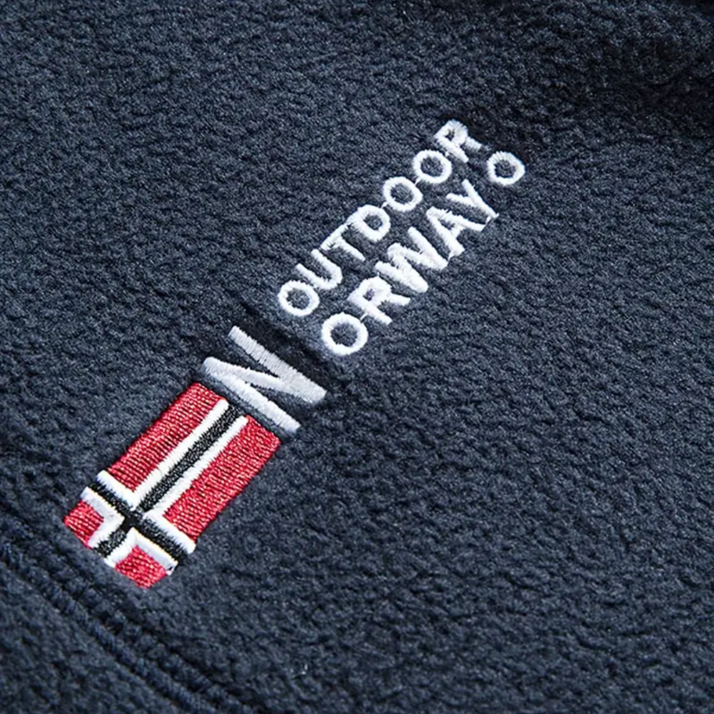 Herren Fleece Outdoor Weste – Gefüttert mit Stehkragen – Kaspar