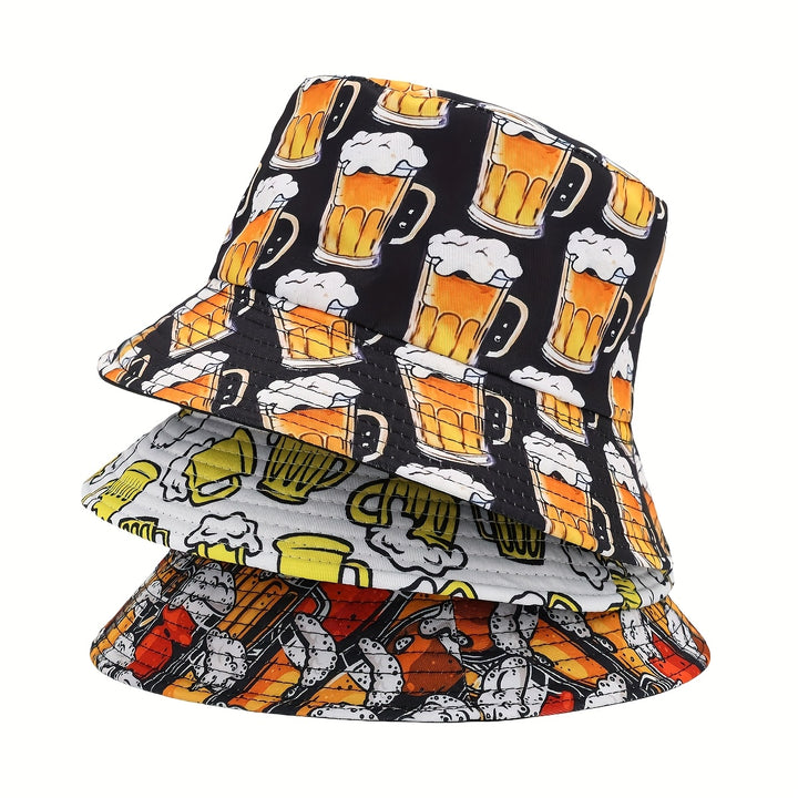 Unisex Bucket Hat mit Bierprint – BierKracher Oktoberfest 2025