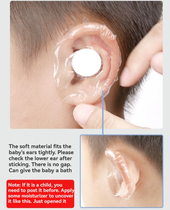 Wasserfeste Ohrschutz-Pads für Babys beim Baden, Duschen und Schwimmen