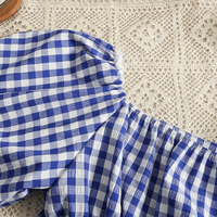 Modisches Damenkleid mit Karree-Ausschnitt & Puffärmeln – Selina