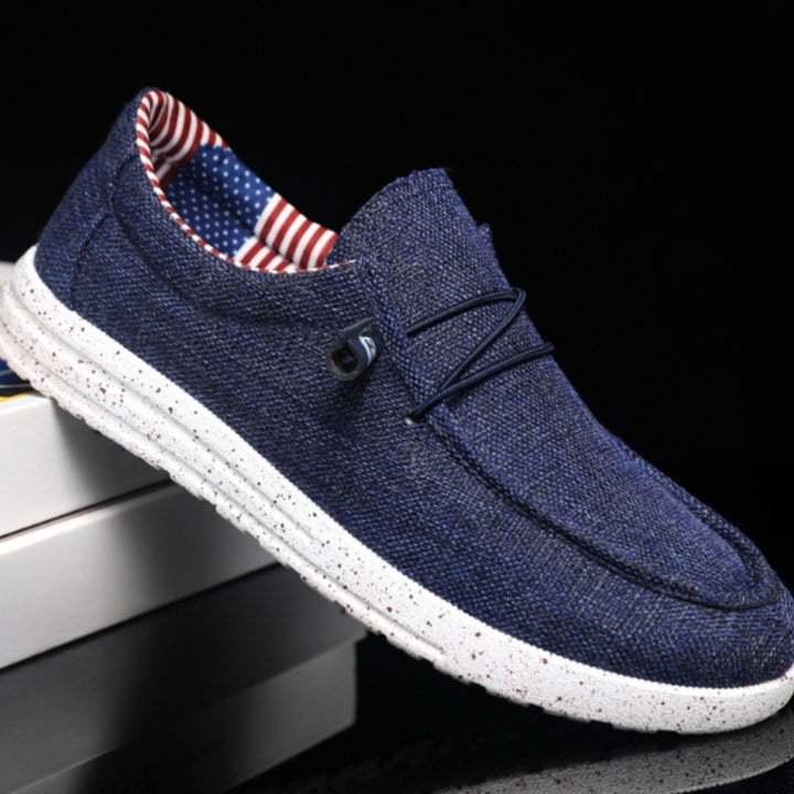 Stilvolle Canvas-Loafer für Herren - Milan, Herbst 2025 Edition