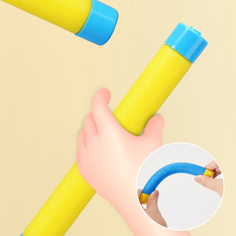 Elektronisches Reaktionsspiel mit fallenden Stäben und Geschwindigkeitsstufen