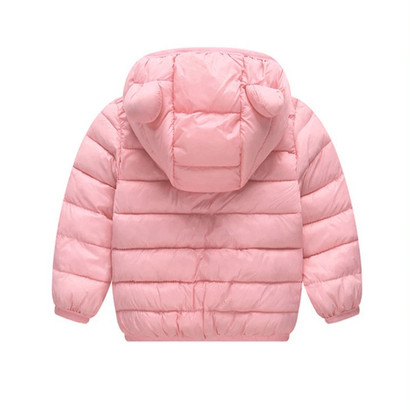 Kinder Regenjacke wasserdicht im Daunenstil mit Karikatur-Design – Miro