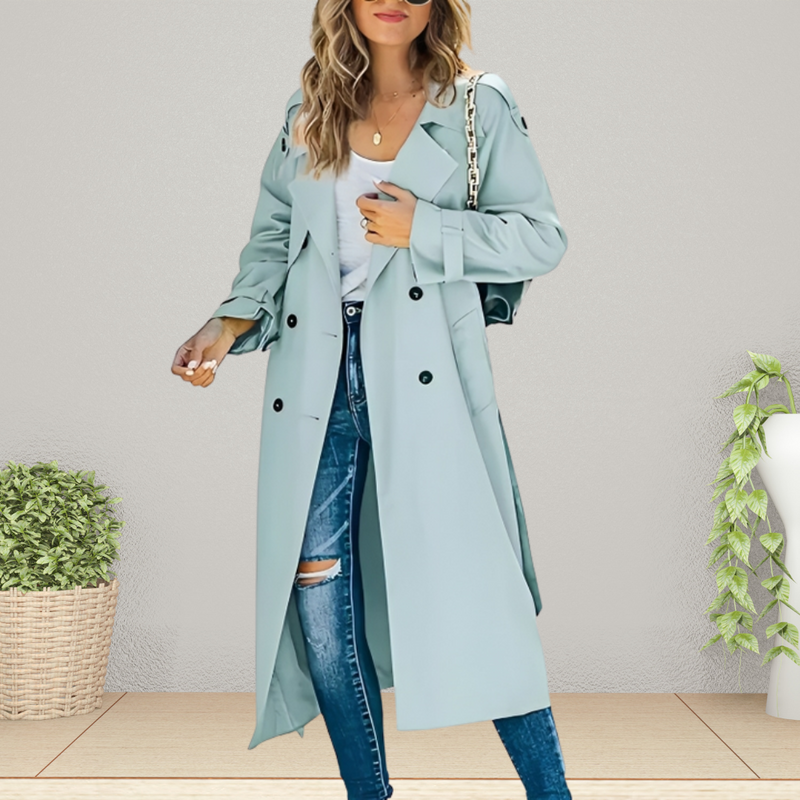 Eleganter Damen Trenchcoat für den Herbst – Isabelle