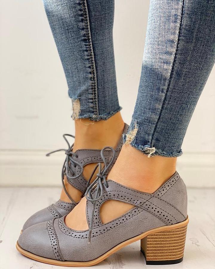 Herbstliche Orthopädische Vintage Damen Schuhe - Felina