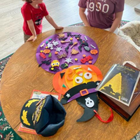 Halloween DIY Filzbrett mit Kürbis – SpookyBoard