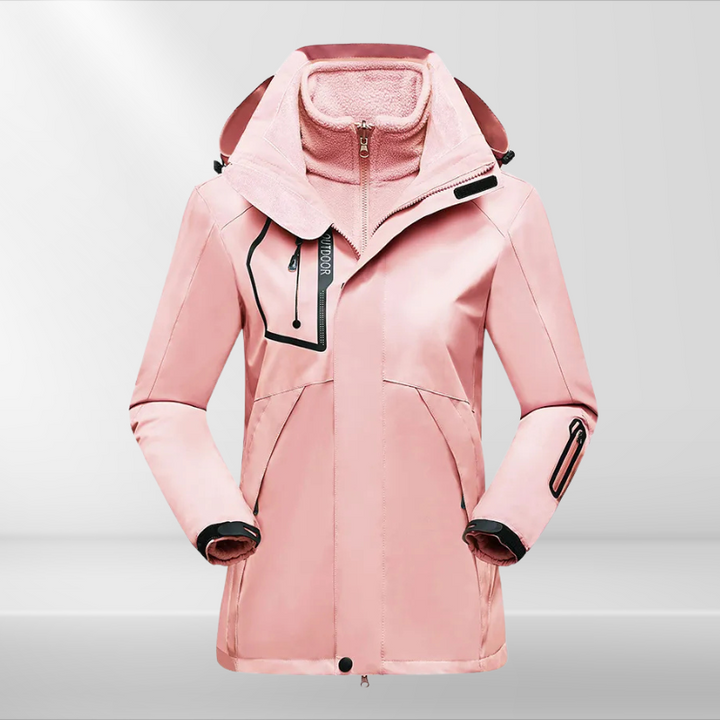 3-in-1 Winter-Outdoorjacke für Damen - Romy