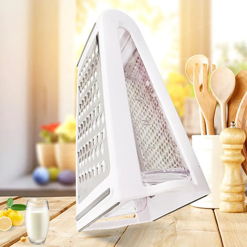 Doppelseitige Küchenreibe mit Auffangbehälter - GratoRasp