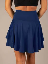 Sportlicher & Funktionaler Damen Tennisrock mit Shorts und Taschen – Maja