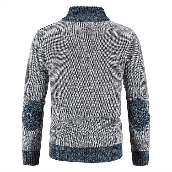 Winterwollweste mit Reißverschluss und Pullover - Leon