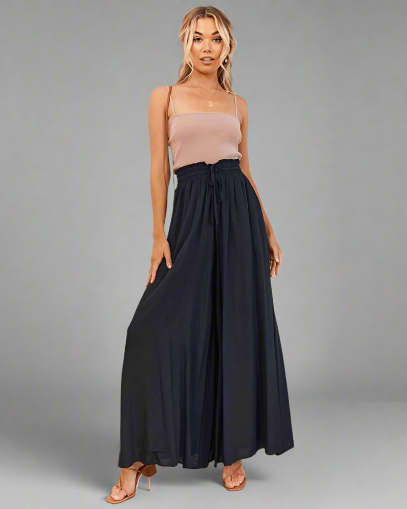 Leichte Damen Sommerhose mit hoher Taille – Mira