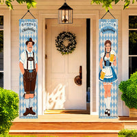 Oktoberfest Banner Set Polyester – WiesnWillkommen Oktoberfest 2025