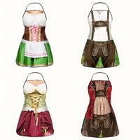 Schürzen Set 4-teilig – WiesnSpaß Oktoberfest 2025