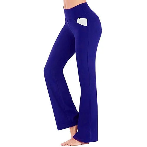 Damen-Yogahose mit hoher Taille – Selina