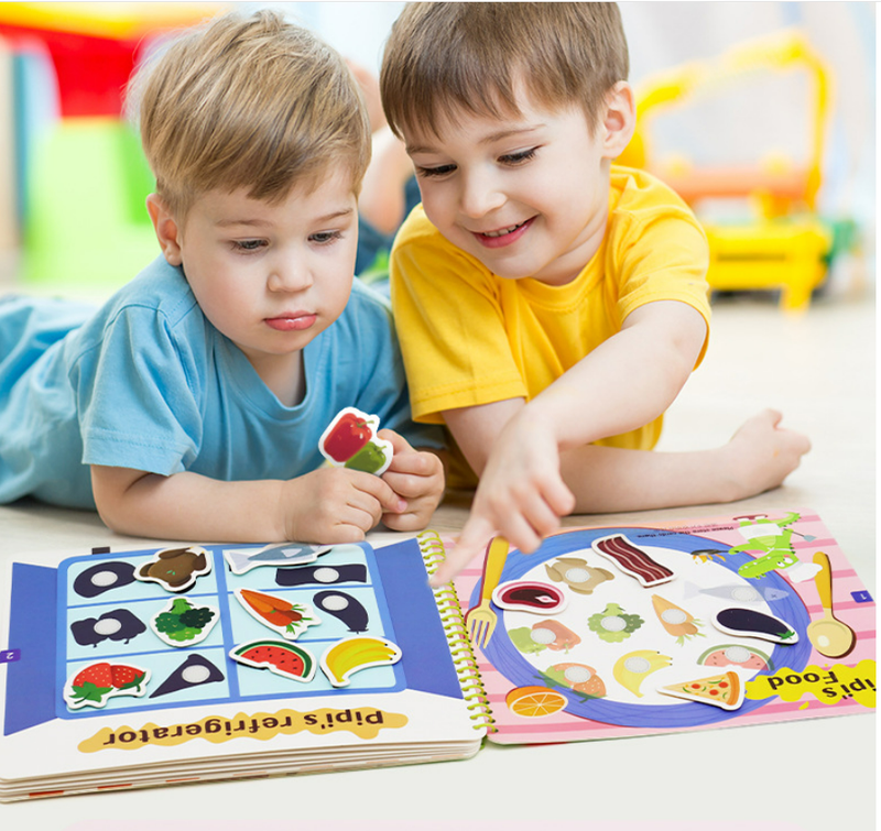 Bildungs-Busy Book für Kinder – LearnJoy