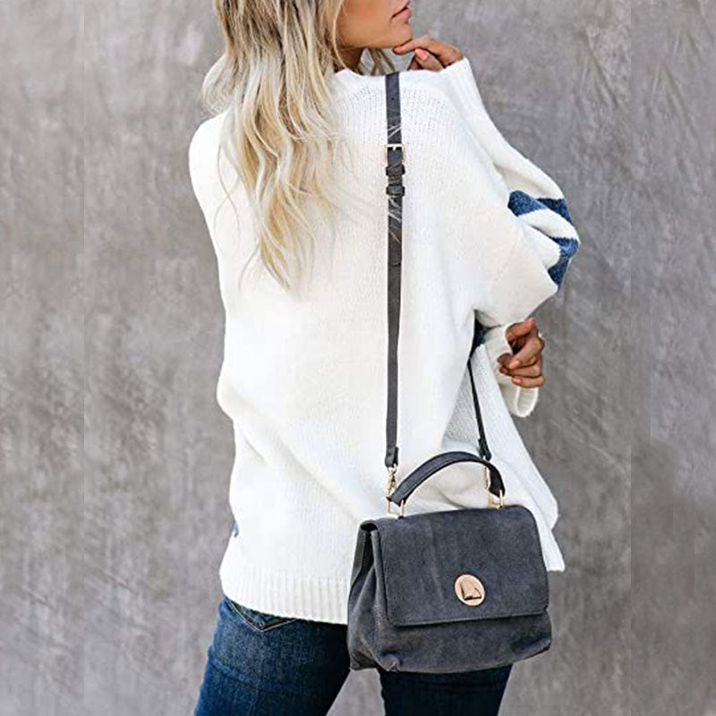 Gestreifte Freizeit Damenpullover – Juliette