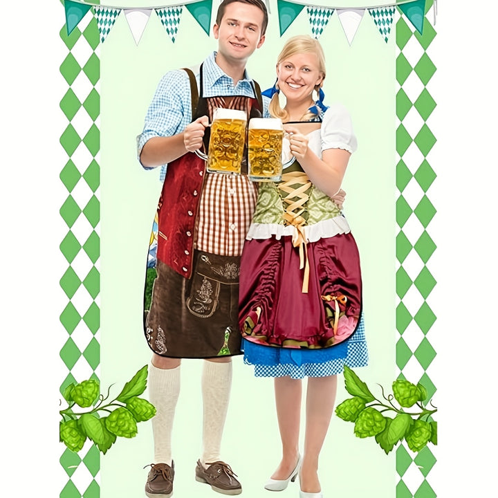 Schürzen Set 4-teilig – WiesnSpaß Oktoberfest 2025