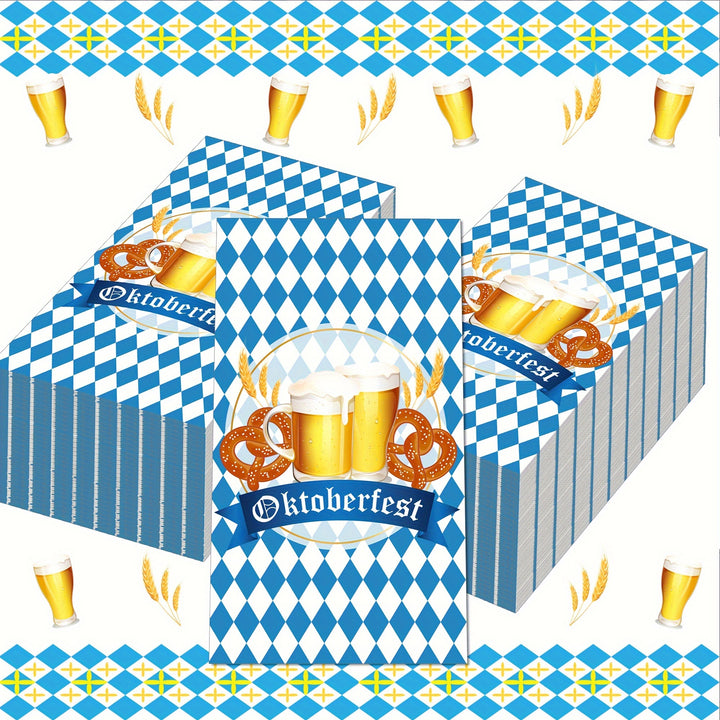 Papier Servietten (120 Stück) – WiesnServus Oktoberfest 2025