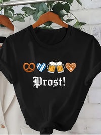 Damen Kurzarm T-Shirt – Anneliese Oktoberfest 2025