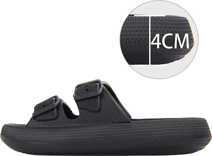 Bequeme Pillow-Slides mit weicher Sohle – Livia