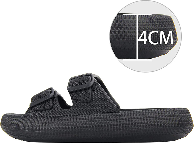 Bequeme Pillow-Slides mit weicher Sohle – Livia