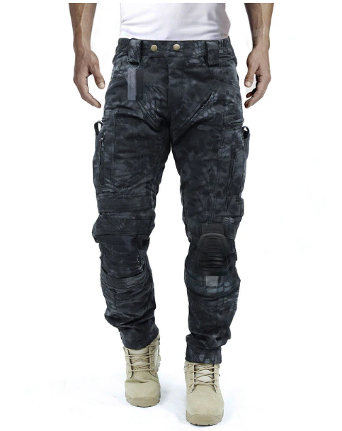 Funktionale Herren Cargo-Hose mit Knieschutz – Bram Herbstedition