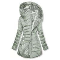 Gefütterte Wasserfeste Damen Winterjacke – Freja Winterzauber Edition