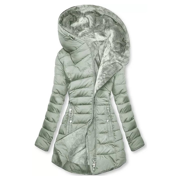 Gefütterte Wasserfeste Damen Winterjacke – Freja Winterzauber Edition