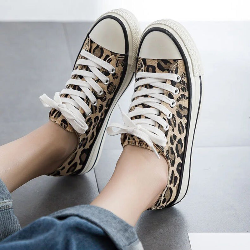 Stylische Leoparden Damensneaker – Savannah