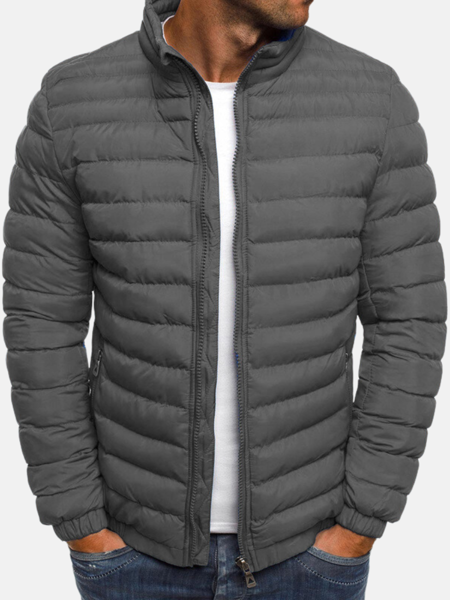 Herren-Steppjacke mit tailliertem Schnitt – Dorian Winter Edition