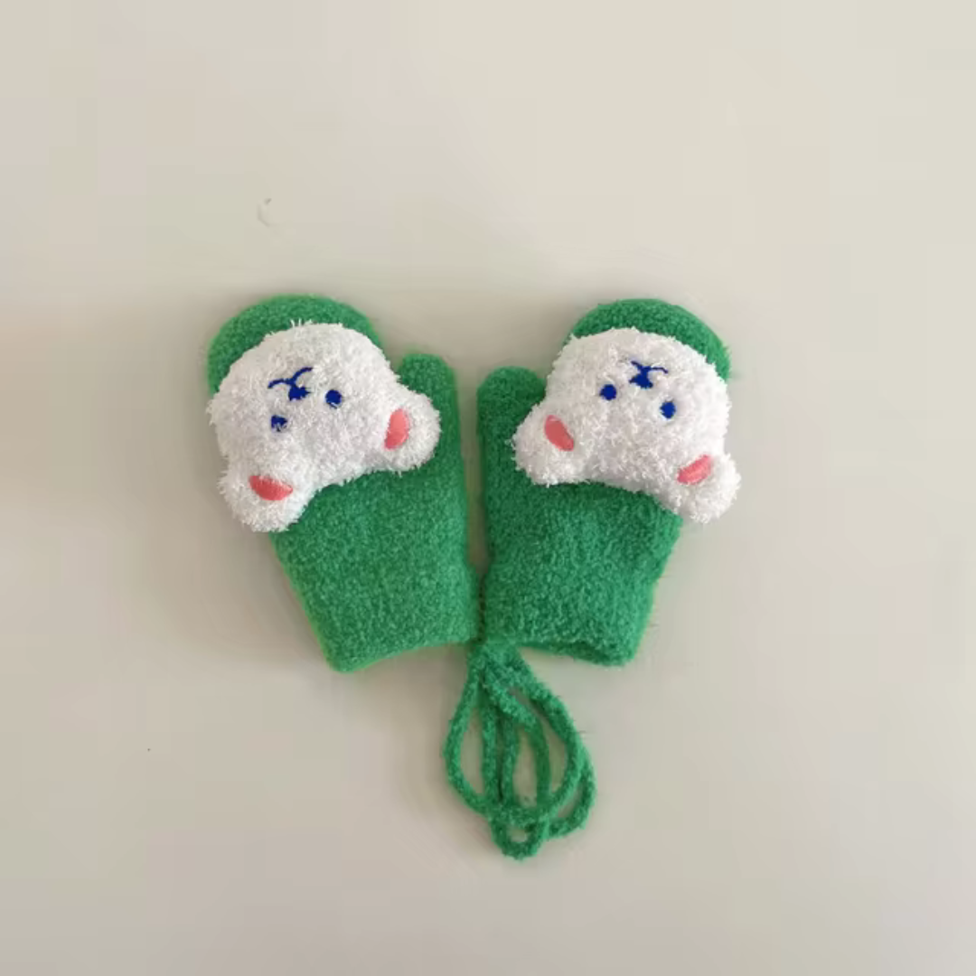 Kinder-Winterhandschuhe mit Bärenmotiven – TinyBear Handschuhe