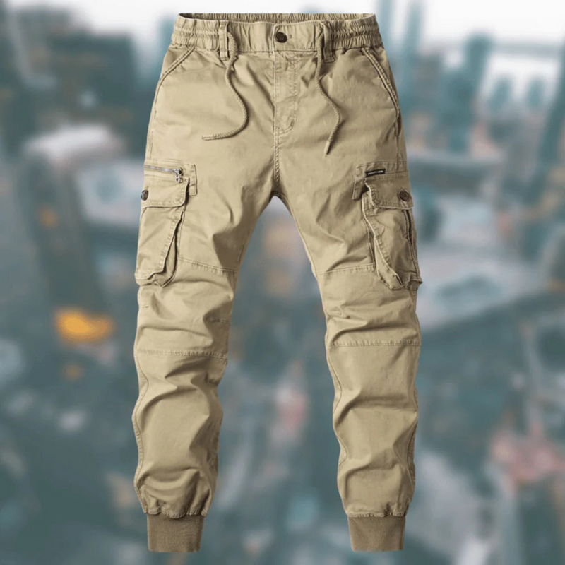 Herbstliche Lässige Herren Cargo-Joggerhose – Lukas