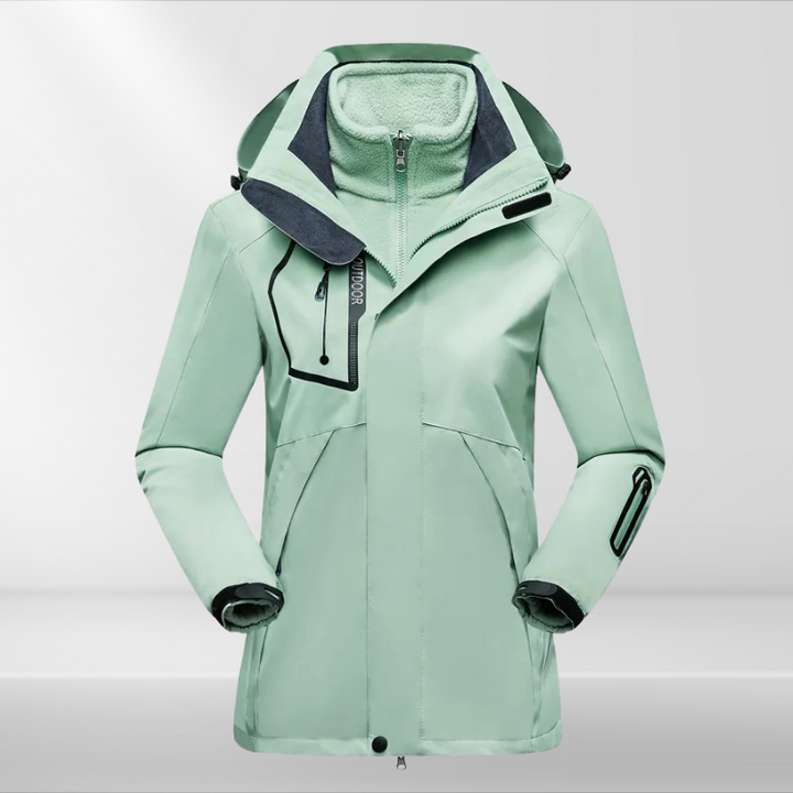 3-in-1 Winter-Outdoorjacke für Damen - Romy