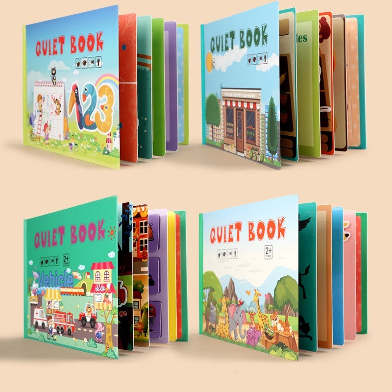 Bildungs-Busy Book für Kinder – LearnJoy