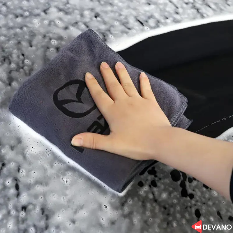 Personalisierbares Mikrofasertuch für Auto-Detailing – Clarivo