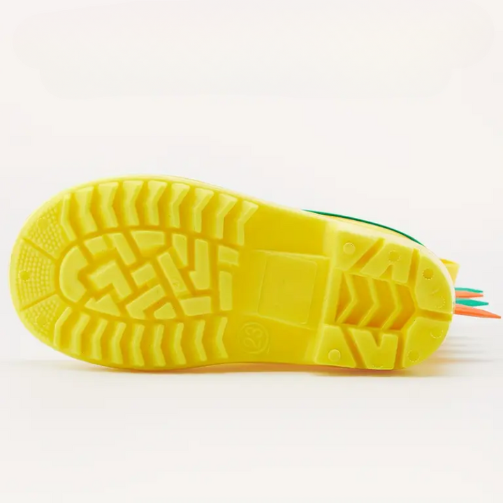 Bunte Kinder Gummistiefel mit Tiermotiven – Leo