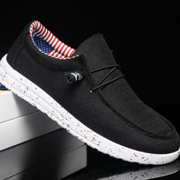 Stilvolle Canvas-Loafer für Herren - Milan, Herbst 2025 Edition