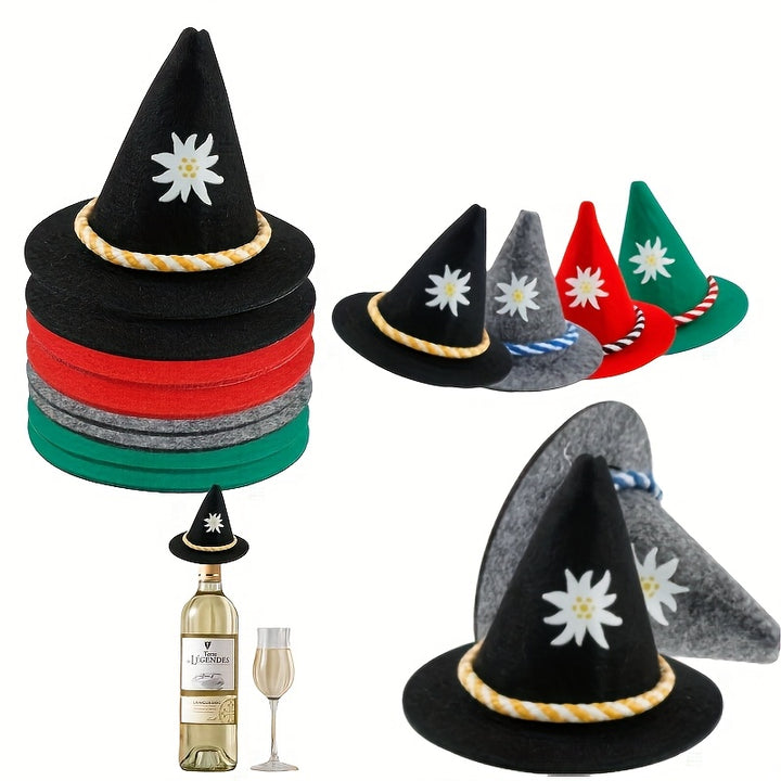 Oktoberfest Mini Flasche Deko 2 Sets (je 8 Stück) – EdelweissHütl Oktoberfest 2025