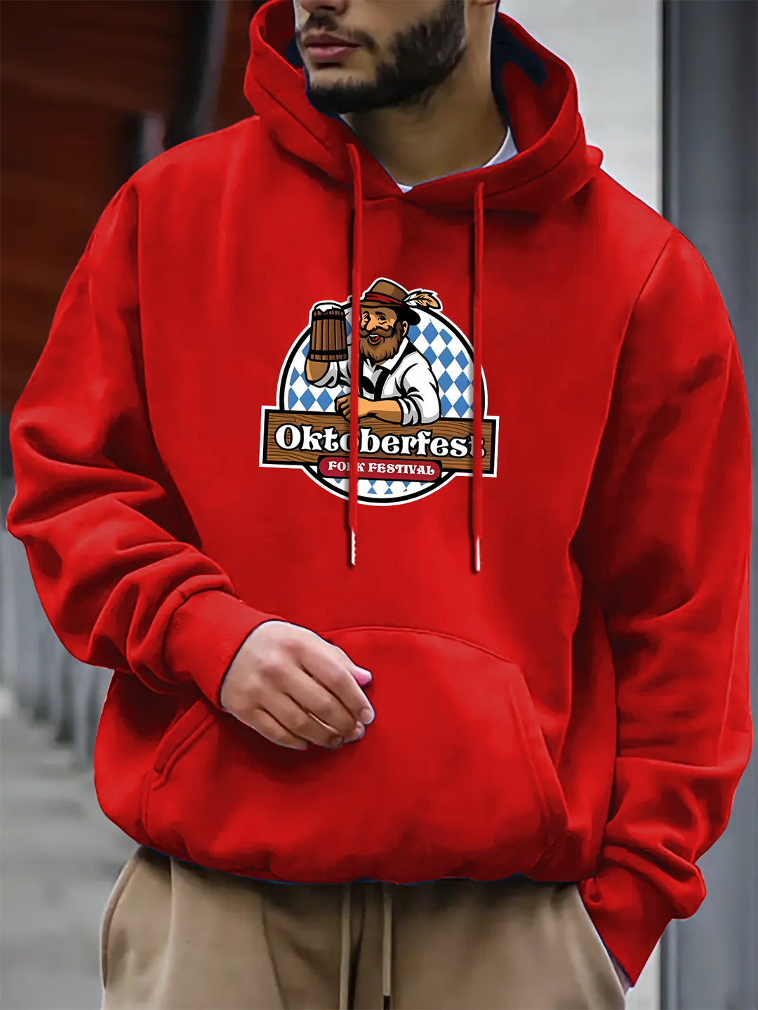 Bequemer Herren Hoodie – Thomas Oktoberfest 2025