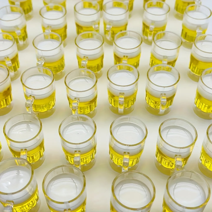 30 Stück Mini-Biergläser aus Harz – MiniBierSet Oktoberfest 2025