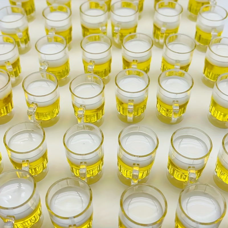 30 Stück Mini-Biergläser aus Harz – MiniBierSet Oktoberfest 2025